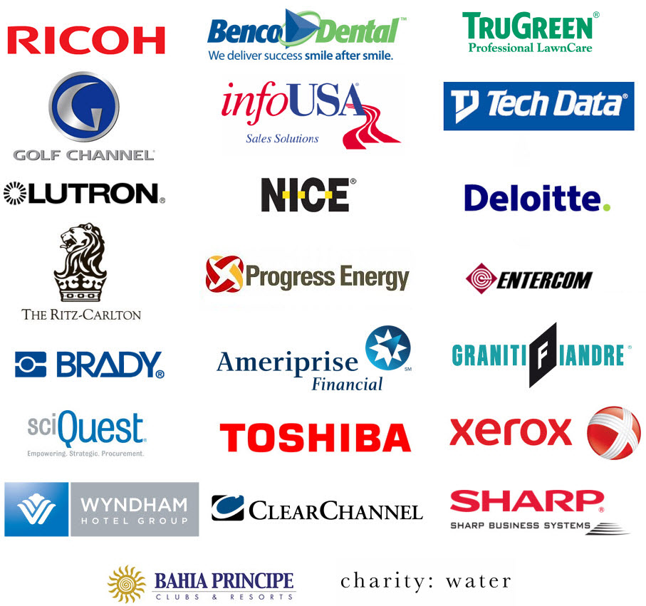 Customers doing business with Sales Optimizer include: Ricoh, Lutron, Nice, Deloitte, TechData, Progress Energy and Toshiba